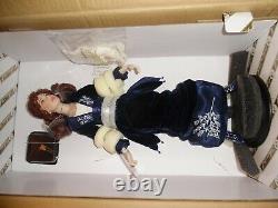 Nrfb Titanic Rose Porcelain Doll + Coa Franklin Mint New In Box Nib