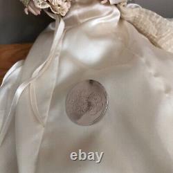 Original 1987 Gibson Girl Bride Wedding Doll Franklin Heirloom Mint Porcelain