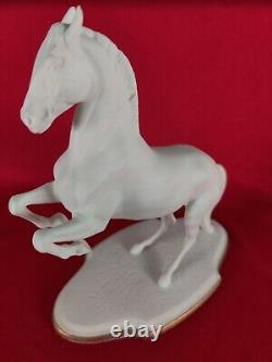 Pamela Du Boulay Porcelain Horse Figurine By Levade & The Franklin Mint