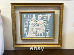 Pharaoh and His Queen artist Ronald Goeke for Franklin Mint