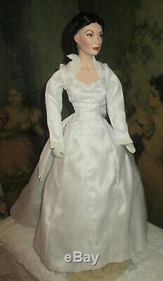 Porcelain Franklin Heirloom Scarlett Sawmill Doll Gone With The Wind Coa