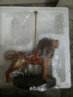 Porcelain Hand Painted Carousel Animal Figurine Set