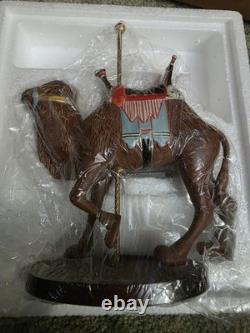 Porcelain Hand Painted Carousel Animal Figurine Set