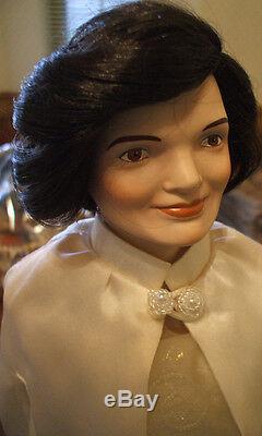Porcelain Jackie O Doll from 1st Lady series