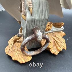 Porcelain figurine titled'The Barn Owl' by George McMonigle for Franklin Mint