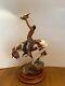 Prayer To The Healing Spirit Native American Indian Statue Buck McCain 1988 RARE