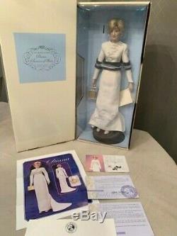 Princess Diana Doll, Queen Of Fashion Porcelain Doll By Franklin Mint