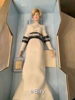 Princess Diana Doll, Queen Of Fashion Porcelain Doll By Franklin Mint