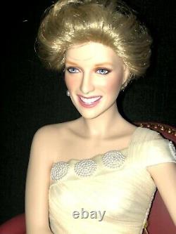 Princess Diana Franklin Mint Collectible Porcelain Doll