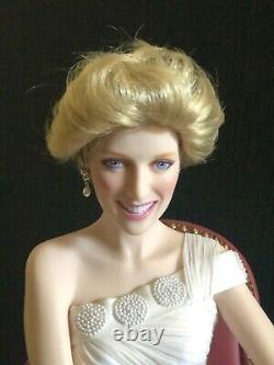 Princess Diana Franklin Mint Collectible Porcelain Doll