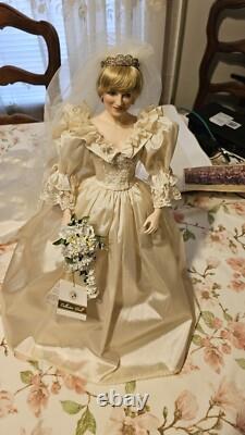 Princess Diana Franklin Mint Porcelain Doll