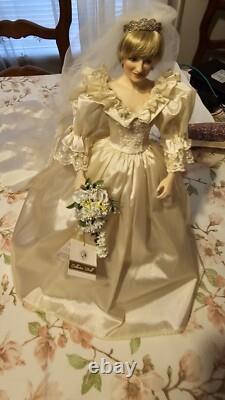 Princess Diana Franklin Mint Porcelain Doll