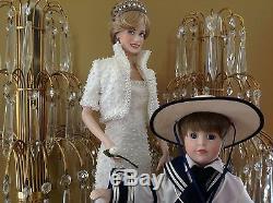 Princess Diana Franklin Mint Prince William Danbury Mint Porcelain Hand Painted