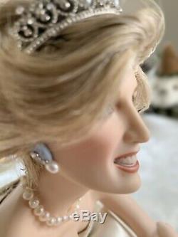 Princess Diana Franklin Mint porcelain Doll