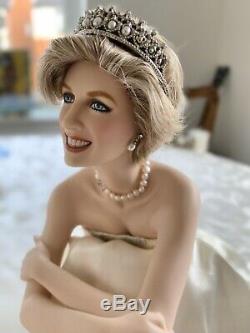 Princess Diana Franklin Mint porcelain Doll