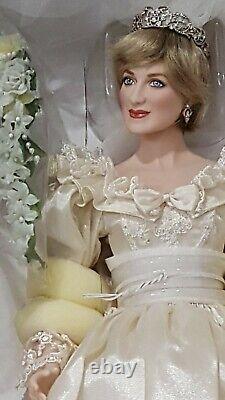 Princess Diana Wedding Bride Franklin Mint porcelain doll? MISSING COA