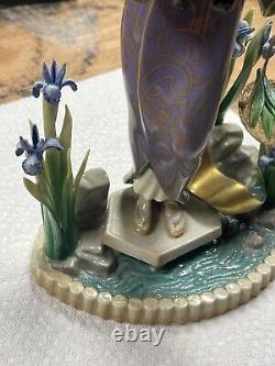 Princess Of The Iris Blossoms Franklin Mint Fine Porcelain