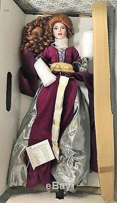 Queen Mab Camelot Collection Porcelain Doll Franklin Mint Doll