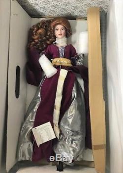 Queen Mab Camelot Collection Porcelain Doll Franklin Mint Doll