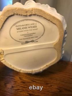 RARE 1988 Franklin Mint Gone With The Wind Melanie Wilkes Figurine with COA