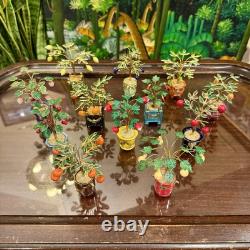 RARE Complete Set of 12 Franklin Mint House of Faberge Imperial Trees 1991 COA