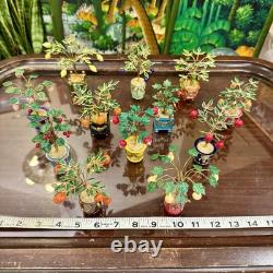RARE Complete Set of 12 Franklin Mint House of Faberge Imperial Trees 1991 COA