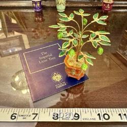RARE Complete Set of 12 Franklin Mint House of Faberge Imperial Trees 1991 COA