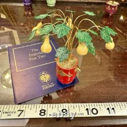 RARE Complete Set of 12 Franklin Mint House of Faberge Imperial Trees 1991 COA