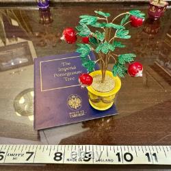 RARE Complete Set of 12 Franklin Mint House of Faberge Imperial Trees 1991 COA