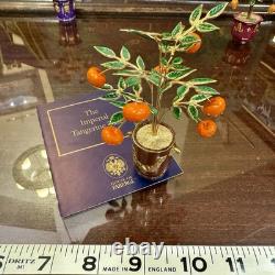 RARE Complete Set of 12 Franklin Mint House of Faberge Imperial Trees 1991 COA