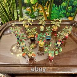 RARE Complete Set of 12 Franklin Mint House of Faberge Imperial Trees 1991 COA