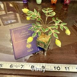 RARE Complete Set of 12 Franklin Mint House of Faberge Imperial Trees 1991 COA