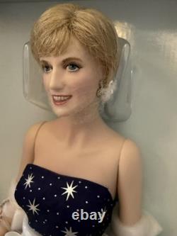 RARE Franklin Mint Diana Porcelain Portrait Doll