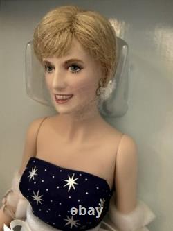 RARE Franklin Mint Diana Porcelain Portrait Doll