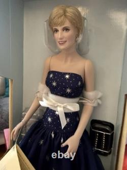 RARE Franklin Mint Diana Porcelain Portrait Doll