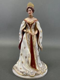 RARE! Franklin Mint Fabergé Empress Alexandra 1989 Broken Finger See Pictures