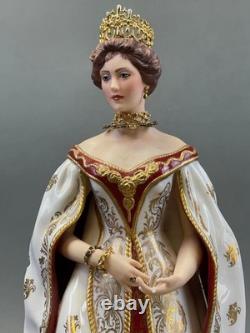 RARE! Franklin Mint Fabergé Empress Alexandra 1989 Broken Finger See Pictures