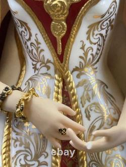 RARE! Franklin Mint Fabergé Empress Alexandra 1989 Broken Finger See Pictures