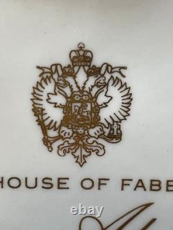 RARE! Franklin Mint Fabergé Empress Alexandra 1989 Broken Finger See Pictures