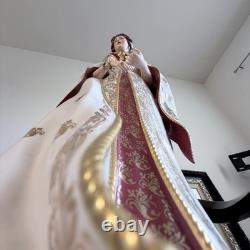 RARE! Franklin Mint Fabergé Empress Alexandra 1989 Broken Finger See Pictures