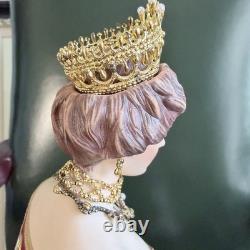 RARE! Franklin Mint Fabergé Empress Alexandra 1989 Broken Finger See Pictures