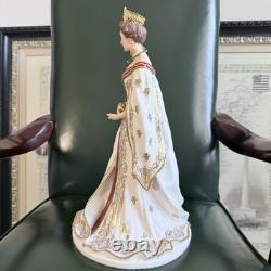 RARE! Franklin Mint Fabergé Empress Alexandra 1989 Broken Finger See Pictures