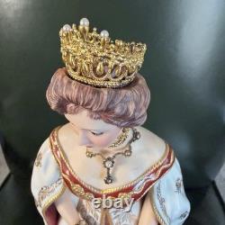 RARE! Franklin Mint Fabergé Empress Alexandra 1989 Broken Finger See Pictures
