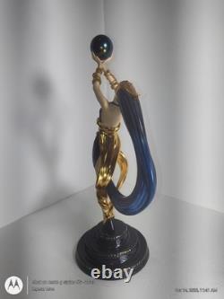 RARE Franklin Mint House of ERTE Figurine THE GLOBE