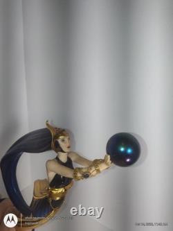 RARE Franklin Mint House of ERTE Figurine THE GLOBE