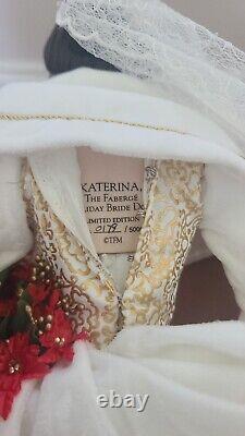 RARE Franklin Mint Katerina Faberge Bride Porcelain Doll, #178 of 5,000 made