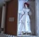 RARE Franklin Mint Porcelain Gibson Girl Bride Prototype Doll 21 Tall in Box
