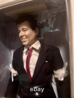 RARE! JFK Franklin Mint Doll President John F Kennedy Porcelain NEW IN BOX
