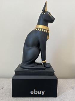 RARE/RETIRED Franklin Mint Guardian of the Nile Bast Statue