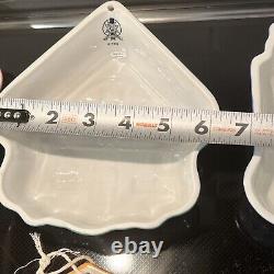 Rare, 100 Anniversary of Le Cordon Bleu decorative houses wall molds, set of 6READ